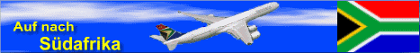 G�nstige Fl�ge von Deutschland, �stereich und der Schweiz nach S�dafrika