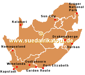 Die Touristischen Highlights (Top 10) Südafrikas
