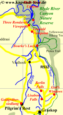 Karte � by www.kapstadt-tour.de